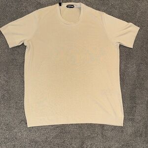 Tom Ford Slim Lycocell and cotton-blend t-shirt $495 size 5XL(60)